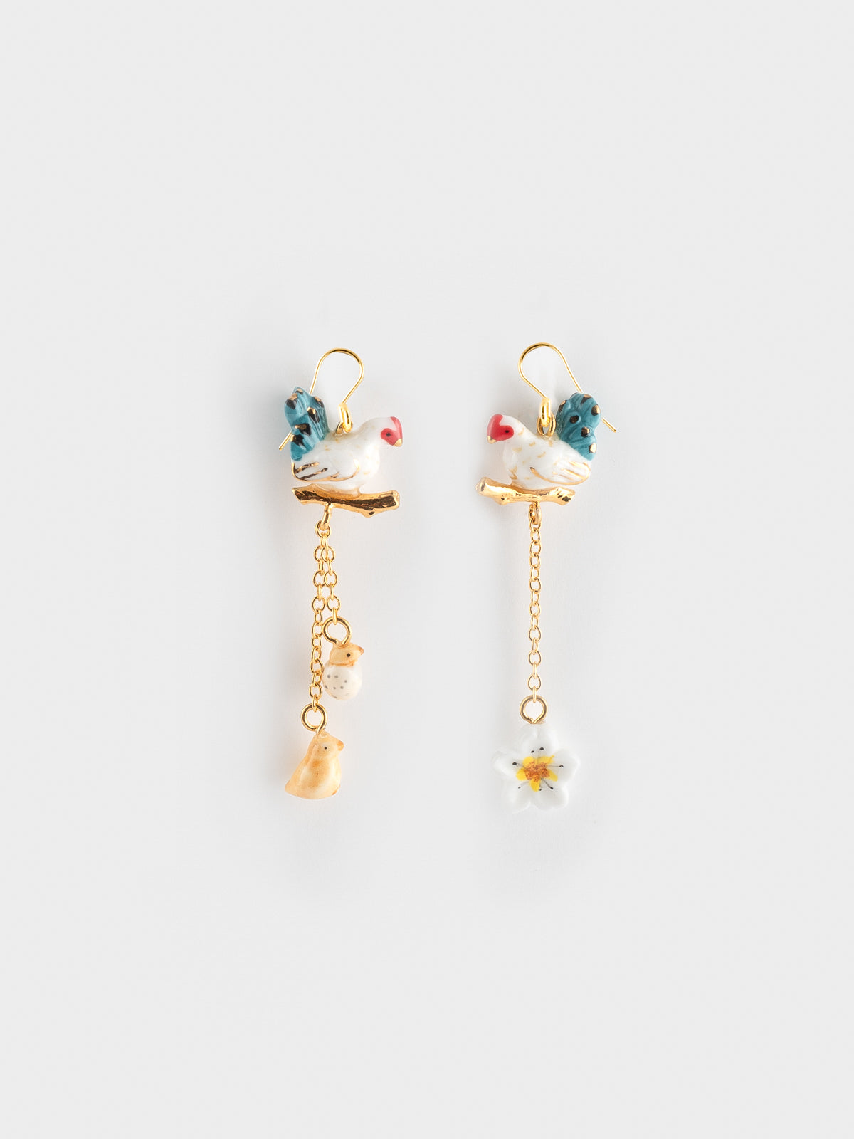 Buy hen earrings