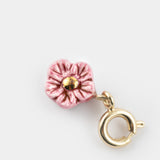 Pink flower charm