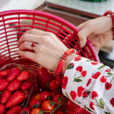 Heart pearl bracelet - Cherry Chérie