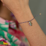 Anna's hummingbird charm bracelet