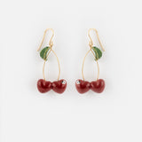 Cherry dangle earrings - Chérie Cherry 