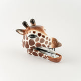 Agrafeuse girafe en porcelaine