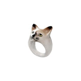 Bague chat siamois