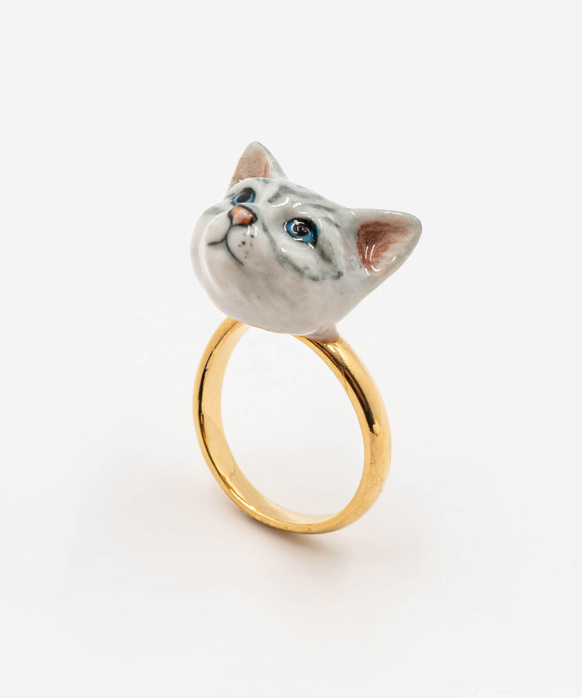 Bague chat tabby