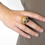 Bague chouette effraie