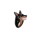 Aggressive Doberman Ring