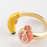 Bague FaceToFace banane & grenade