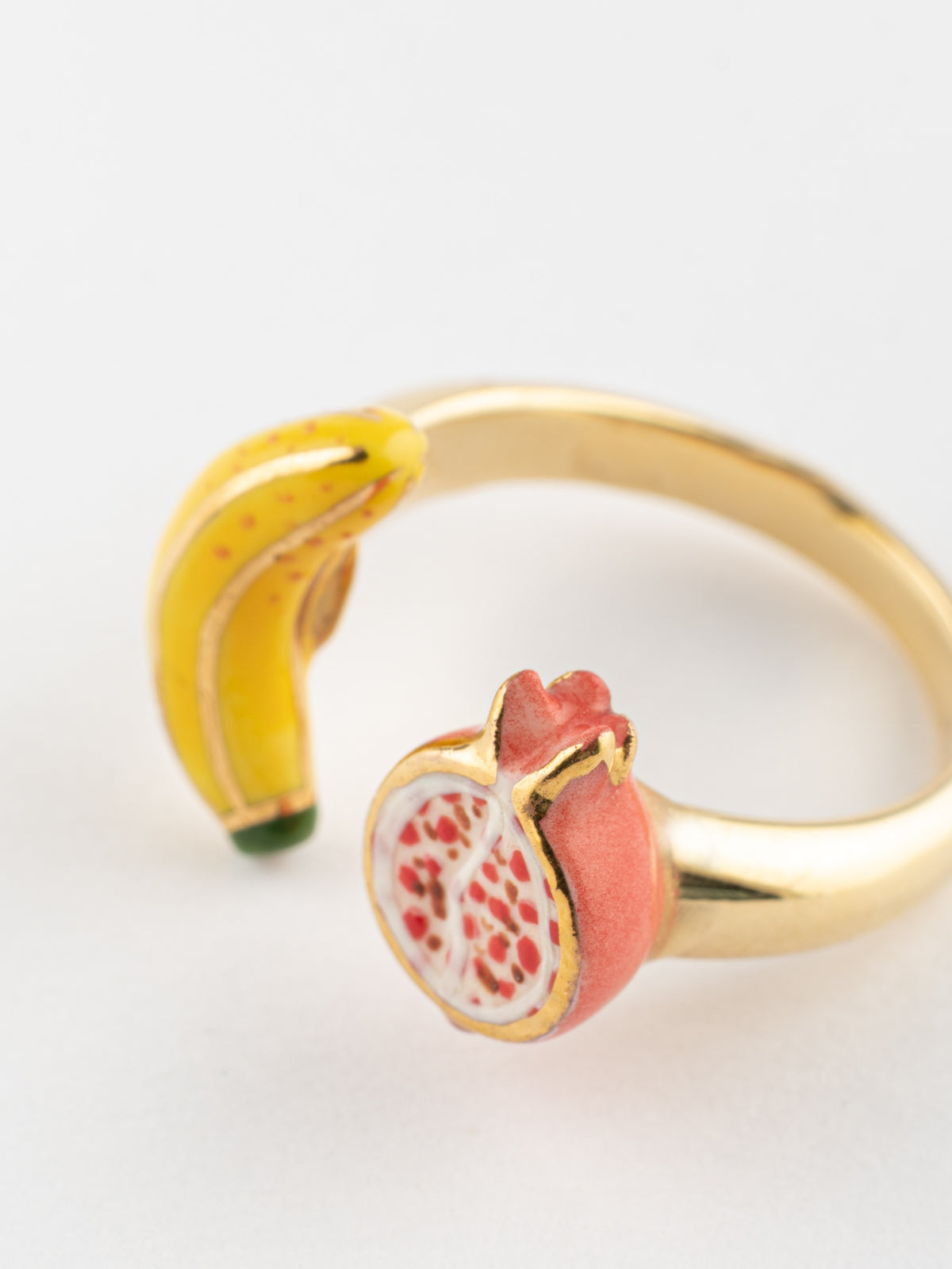 Bague FaceToFace banane & grenade