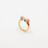 Bague FaceToFace flamant rose