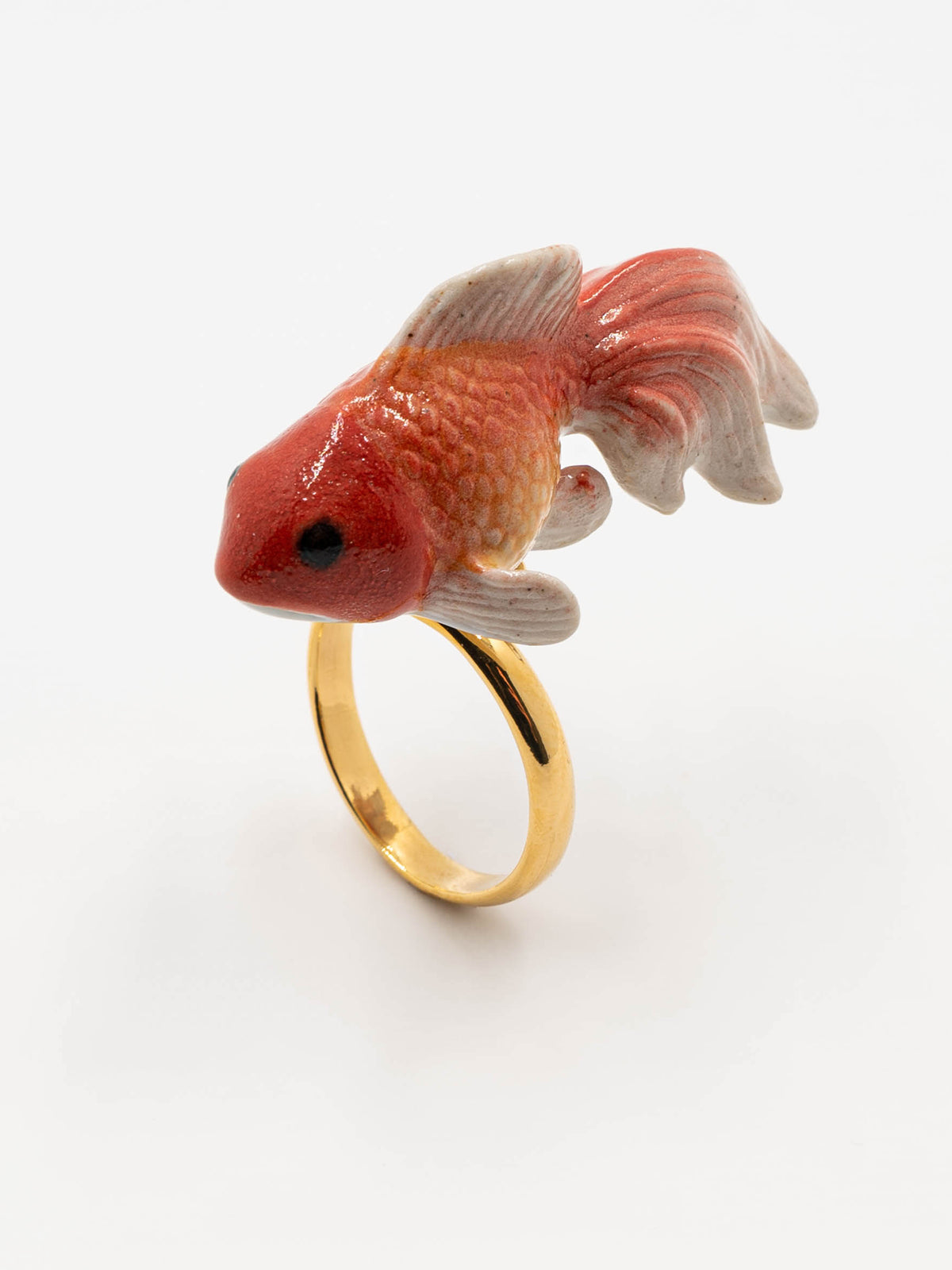 Bague poisson oranda