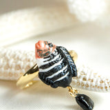 Bague poisson tamarin