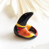 Bague toucan 