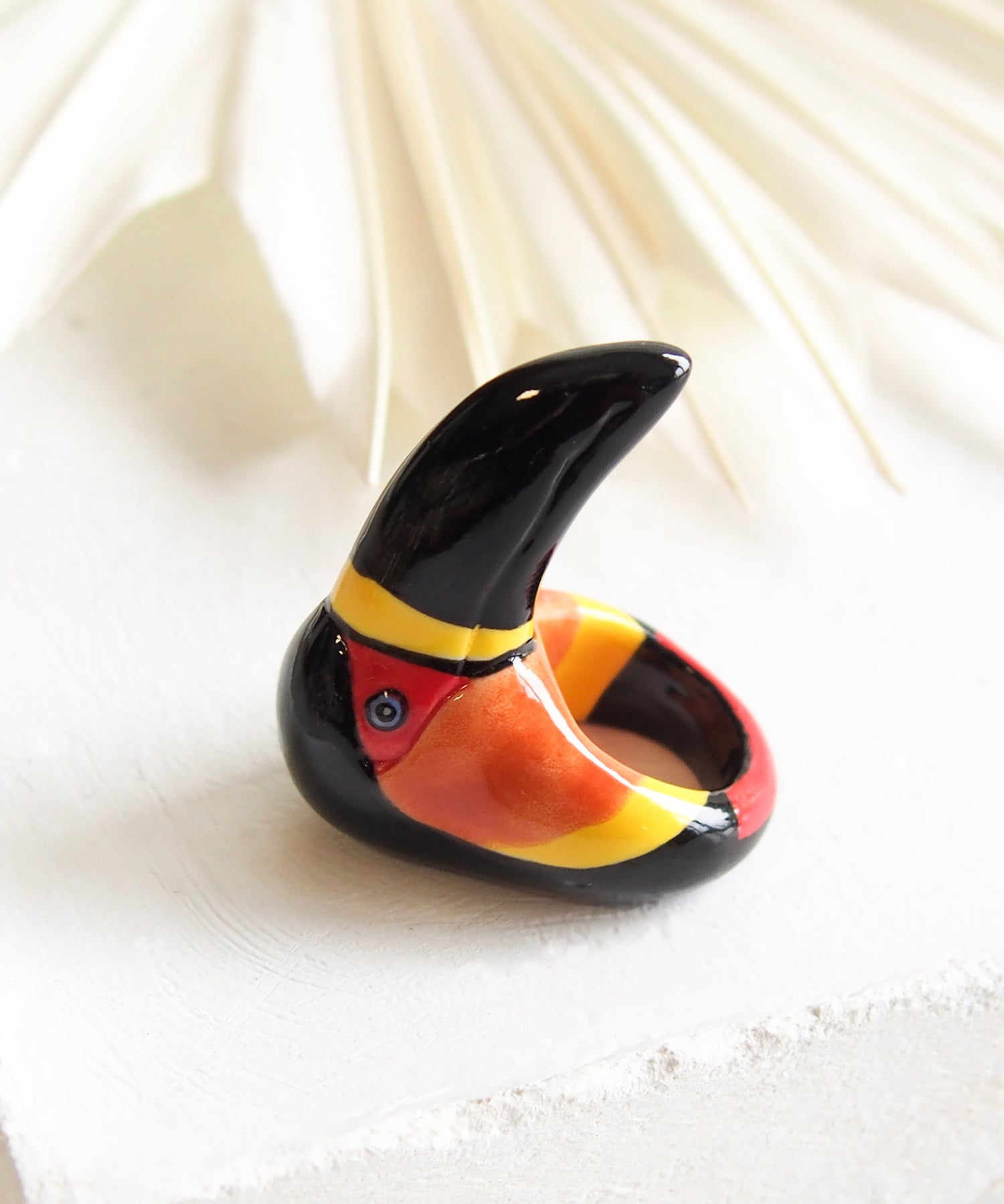 Bague toucan 