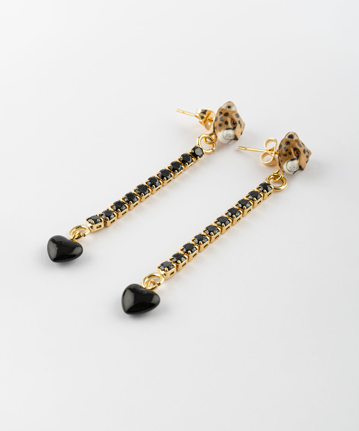 Boucles d'oreilles strass - Premier amour