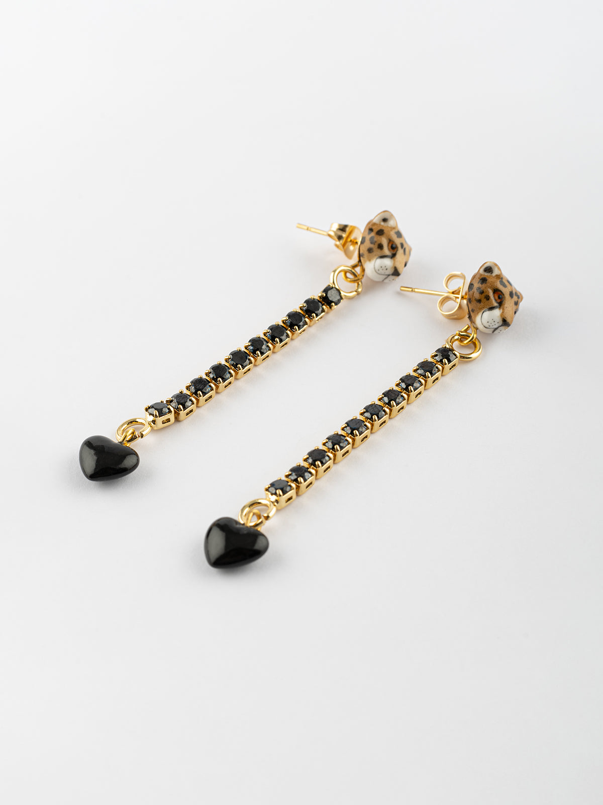 Boucles d'oreilles strass - Premier amour