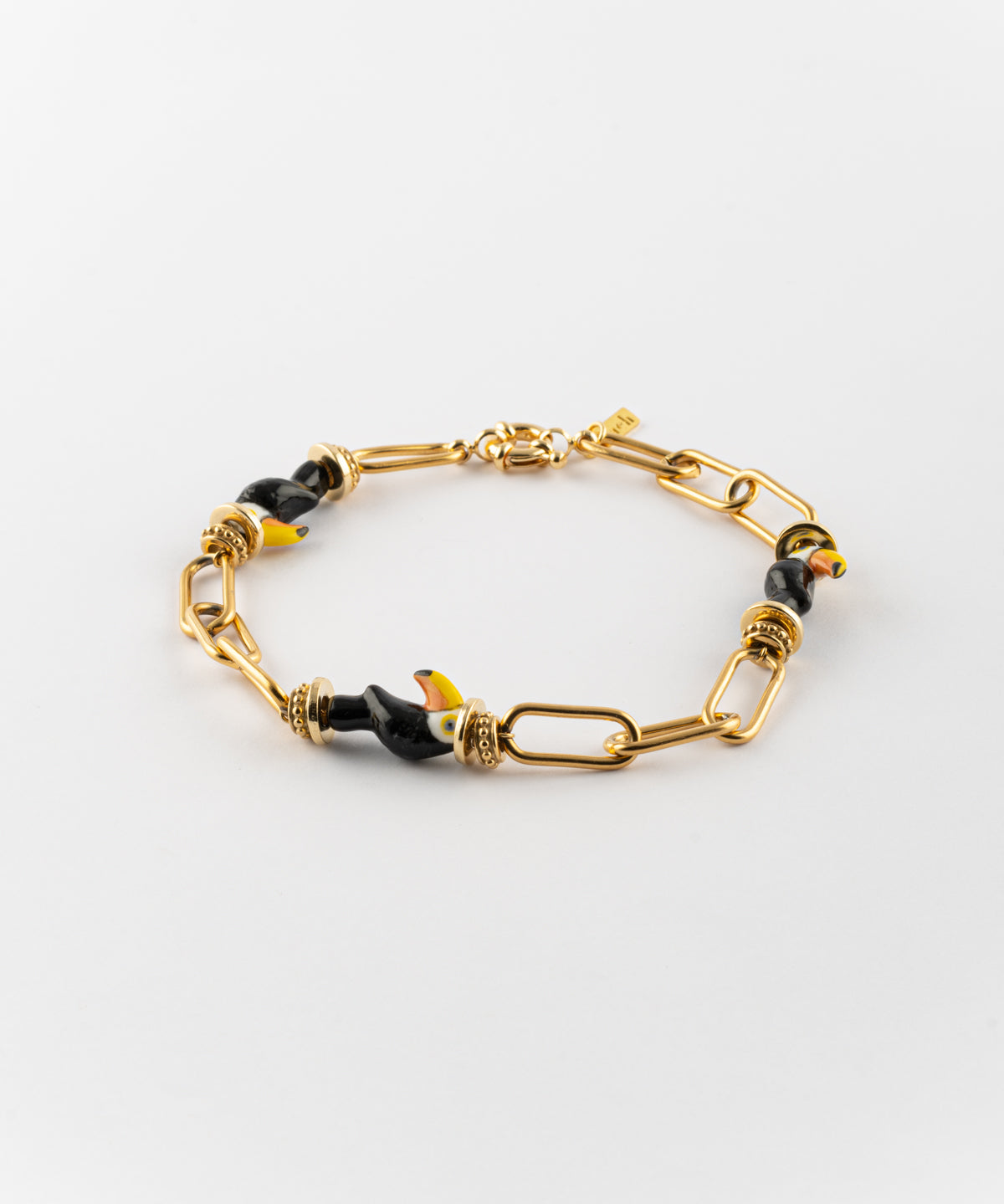 Bracelet chaîne toucan