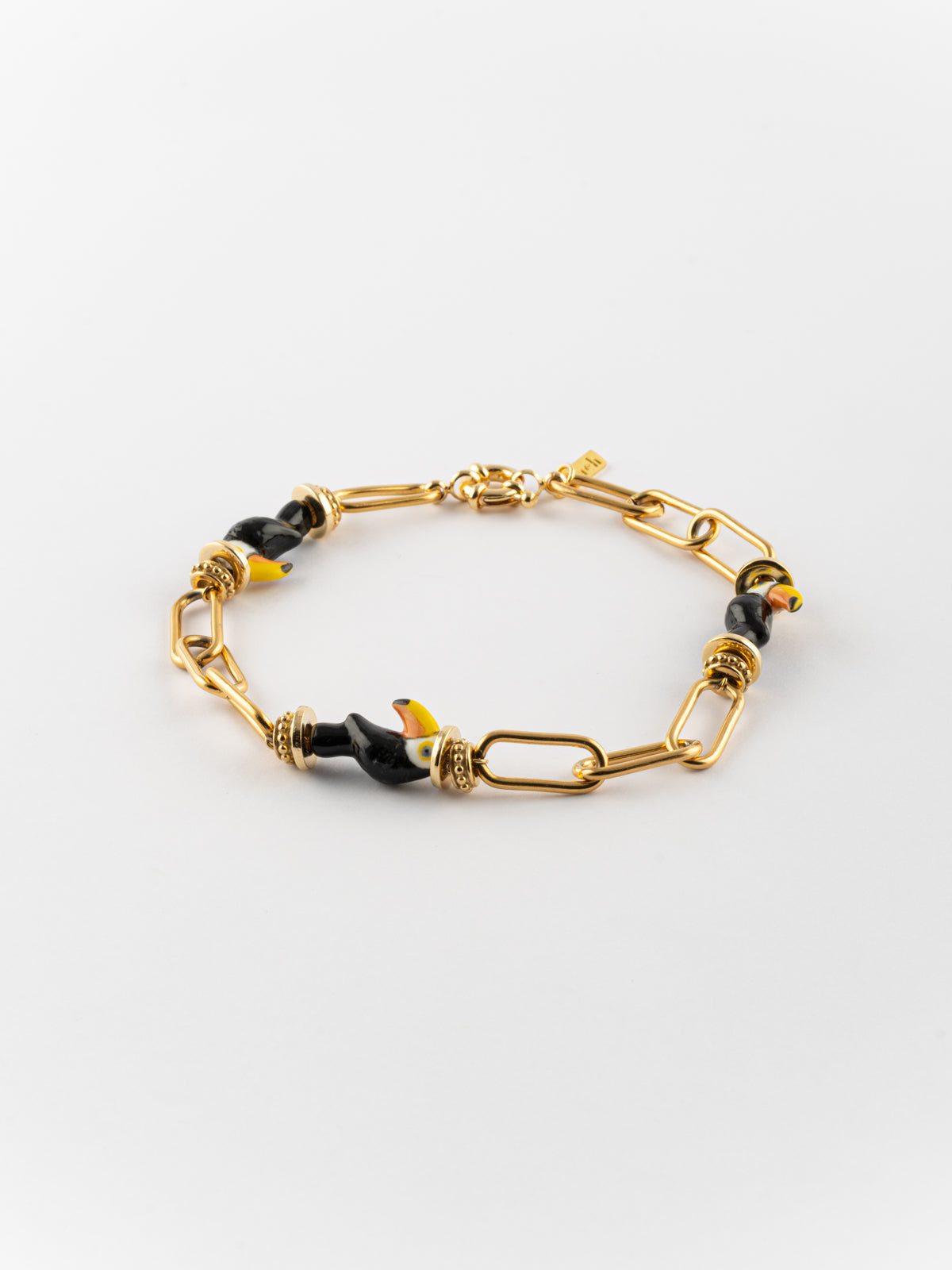 Bracelet chaîne toucan