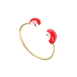 Bracelet FaceToFace perroquet rouge