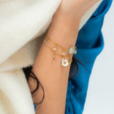 Bracelet fleur des neiges - Arctique