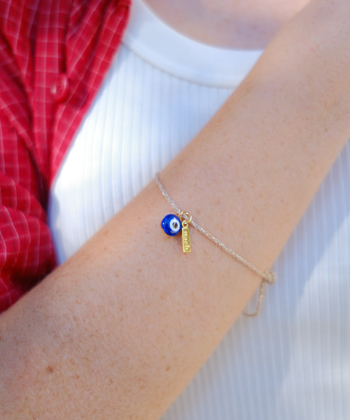 Bracelet oeil bleu - Lucky you