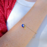 Bracelet oeil bleu - Lucky you