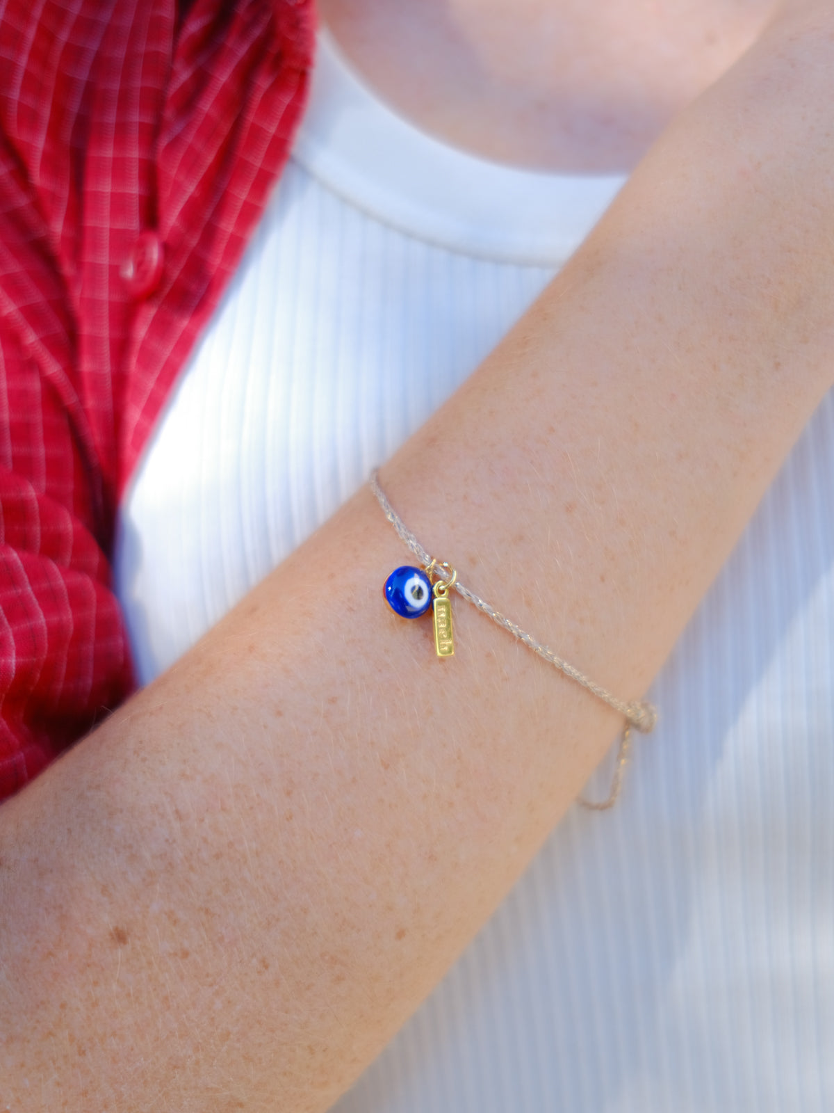 Bracelet oeil bleu - Lucky you