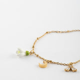 Bracelet perce-neige & lune - L'Etincelle