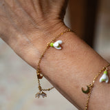 Bracelet perce-neige & lune - L'Etincelle