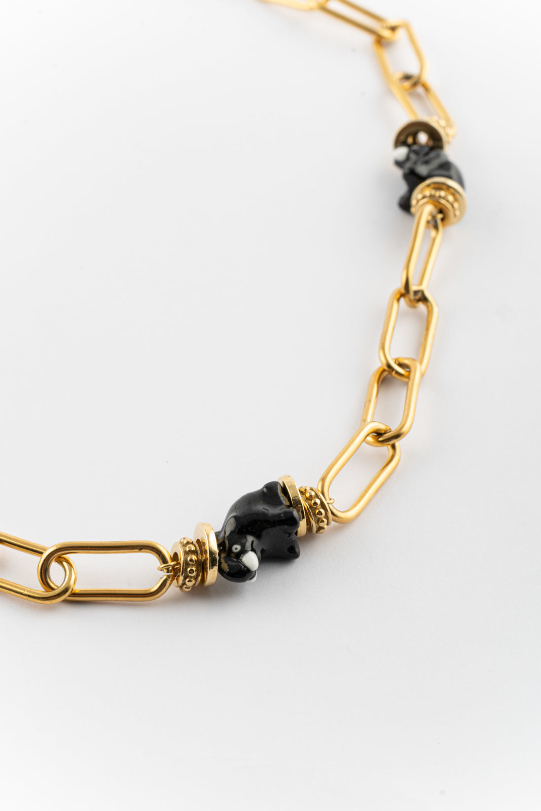 Collier chaîne éléphant d'Asie