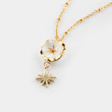 Collier fleur des neiges - Arctique