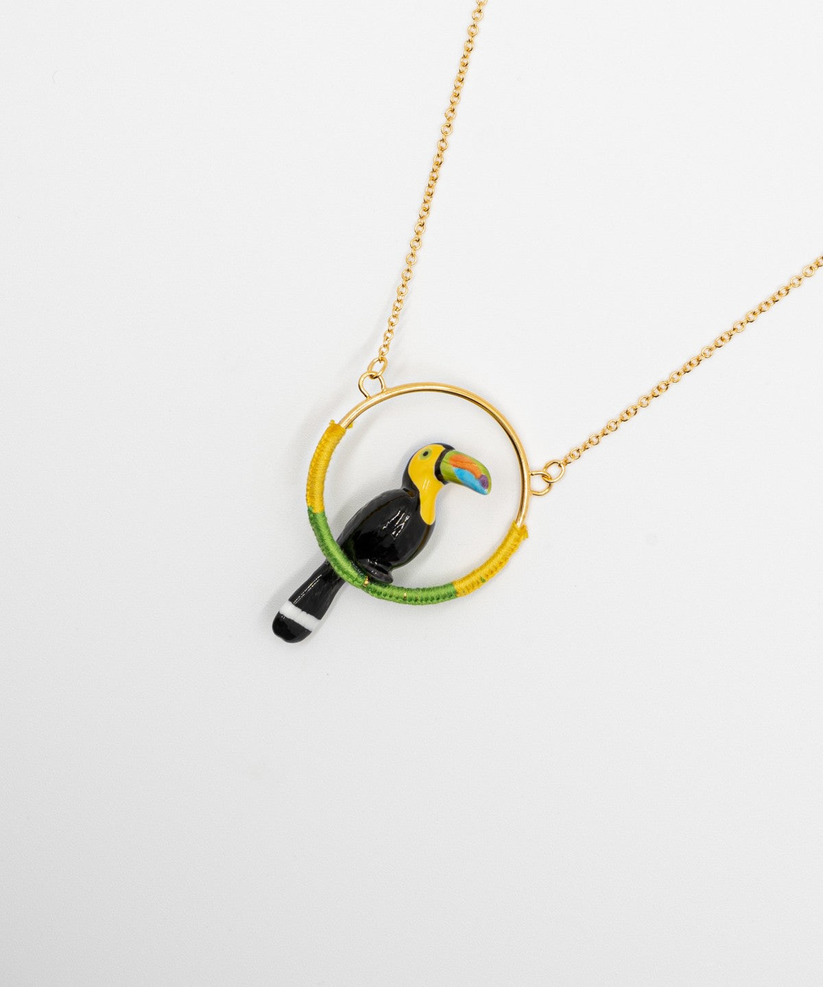 Collier oiseau toucan