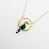 Collier oiseau toucan