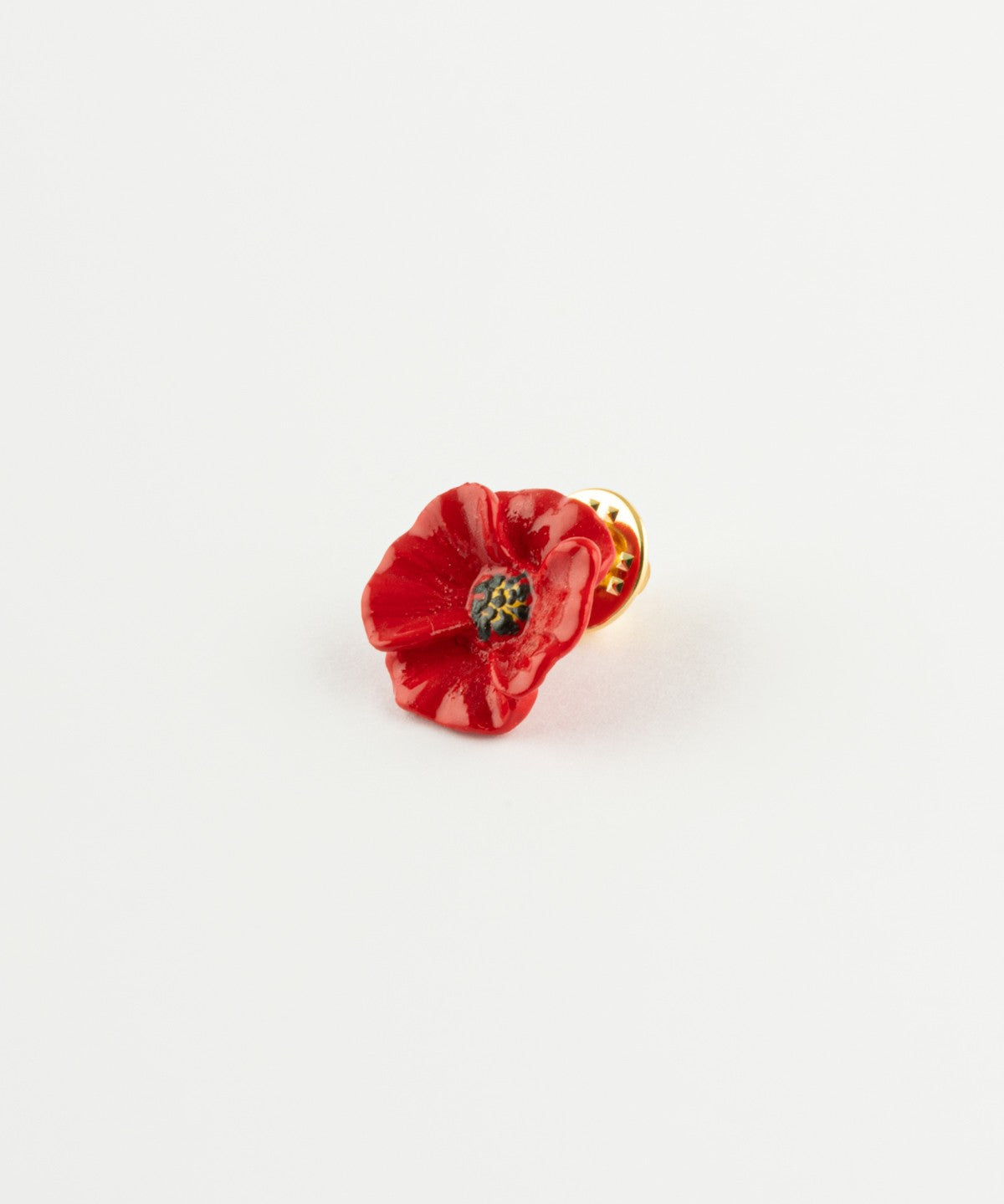 Pin's fleur coquelicot porcelaine Nach