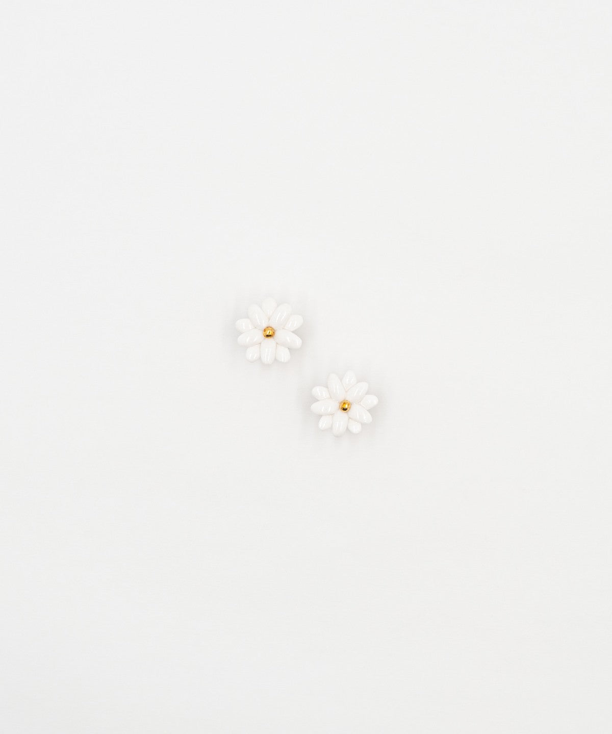 boucles d'oreilles marguerite