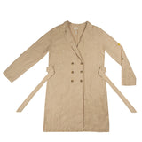 Robe trench brodée Nach Tissu certifié OEKO TEX