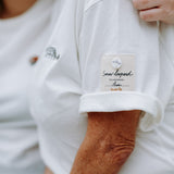 T-shirt broderie léopard des neiges - Les Protégés