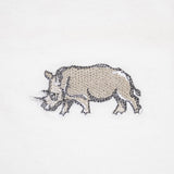 T-shirt broderie rhino - Les Protégés