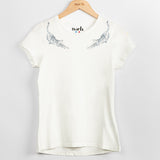 T-shirt animal chat en coton bio Nach