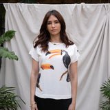 T-shirt couple de toucans