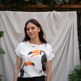 T-shirt couple de toucans