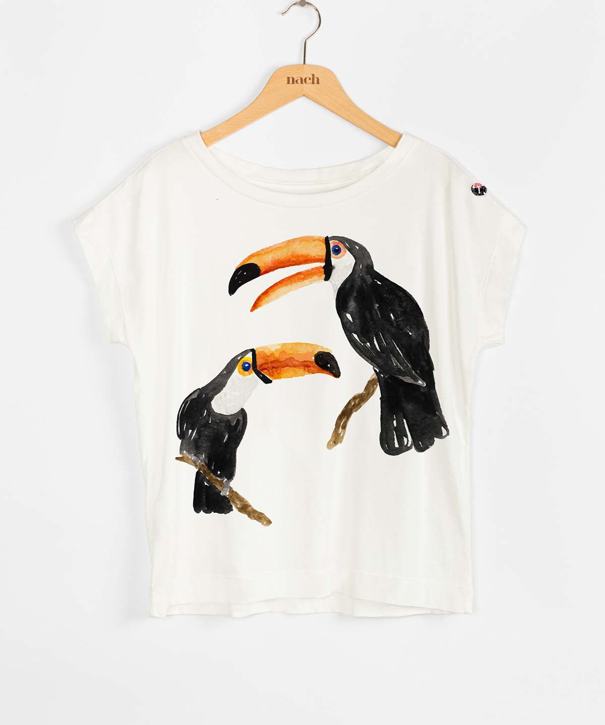 T-shirt couple de toucans